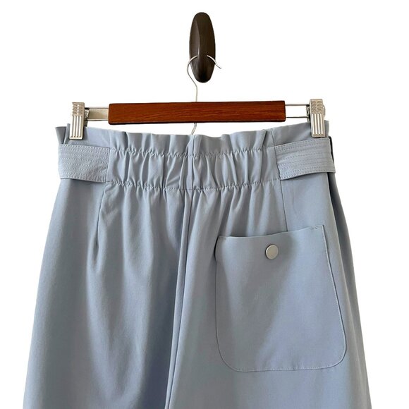 Athleta Light Blue Tie-Waist Pants - Picture 8 of 15